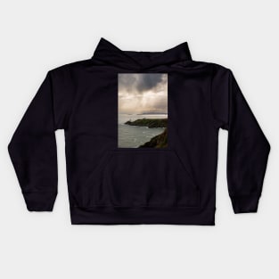 Howth Cliffs, Dublin, Ireland Kids Hoodie